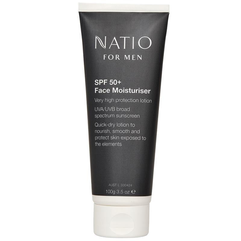 Load image into Gallery viewer, Natio for Men SPF 50+ Face Moisturiser 100g
