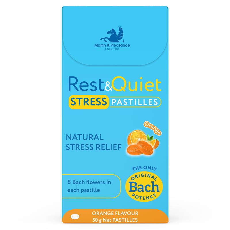 Load image into Gallery viewer, Rest &amp; Quiet Calm Pastilles Orange 50g
