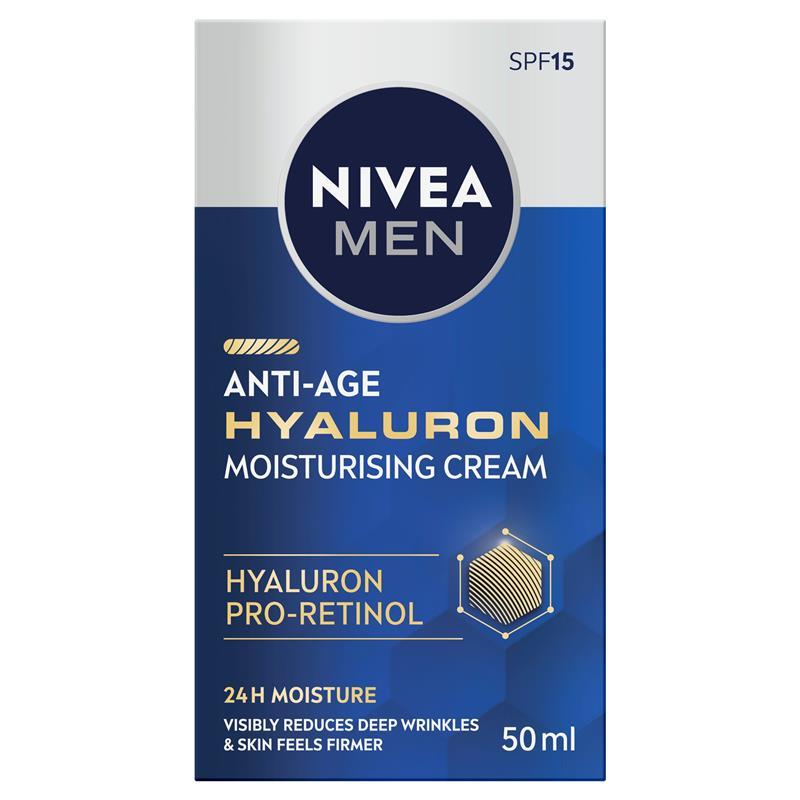Load image into Gallery viewer, NIVEA MEN Active Age Moisturising Cream SPF 15 50ml
