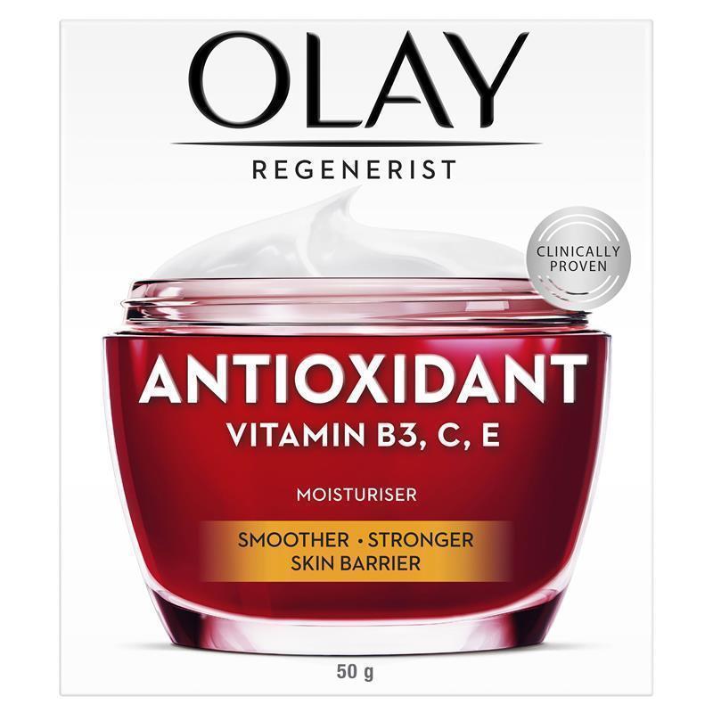 Load image into Gallery viewer, Olay Antioxidant Vitamin B3 C E Face Cream Moisturiser 50g
