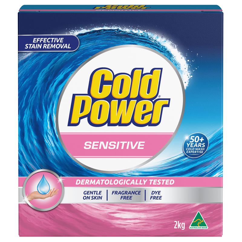 Load image into Gallery viewer, Cold Power Sensitive Pure Clean Laundry Detergent Powder 2kg
