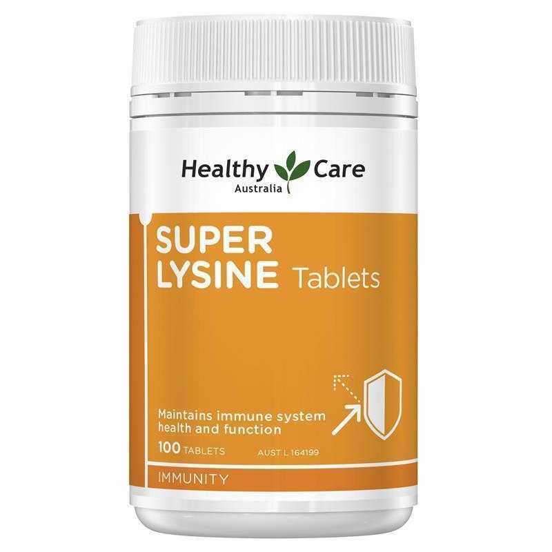 Load image into Gallery viewer, Healthy Care Super Lysine 100 Tablets
