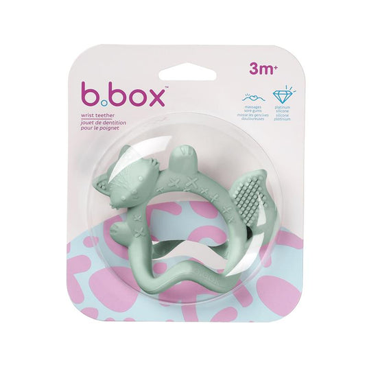 B.Box Wrist Teether Sage