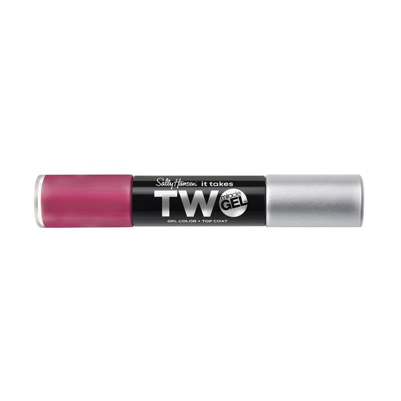 Load image into Gallery viewer, Sally Hansen Miracle Gel Dual Ended Nail Polish Brewberry 7ml
