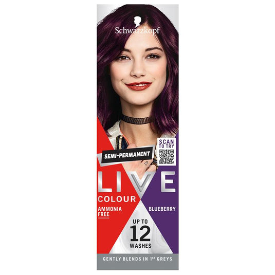 Schwarzkopf LIVE Colour Blueberry Semi Permanent 75ml