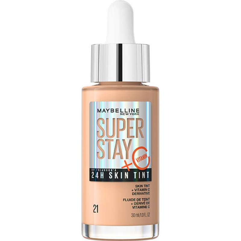 Load image into Gallery viewer, Maybelline Superstay Skin Tint Foundation 21
