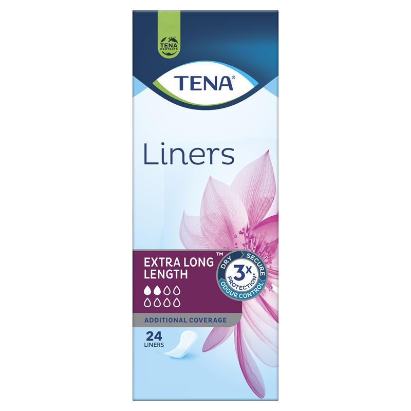 Load image into Gallery viewer, TENA Liners Extra Long Length 24 Pack

