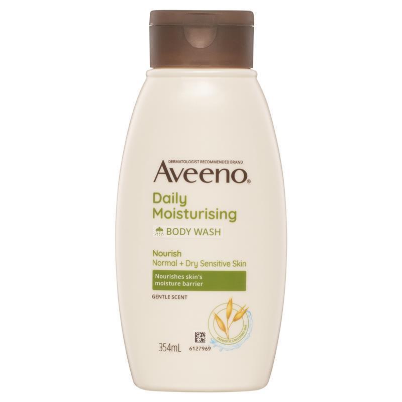 Load image into Gallery viewer, Aveeno Daily Moisturising Lightly Scented Body Wash 354mL
