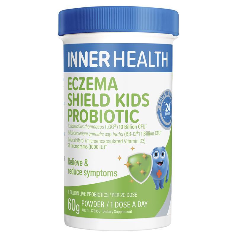 Load image into Gallery viewer, Inner Health Eczema Shield Kids Probiotic 60g Powder
