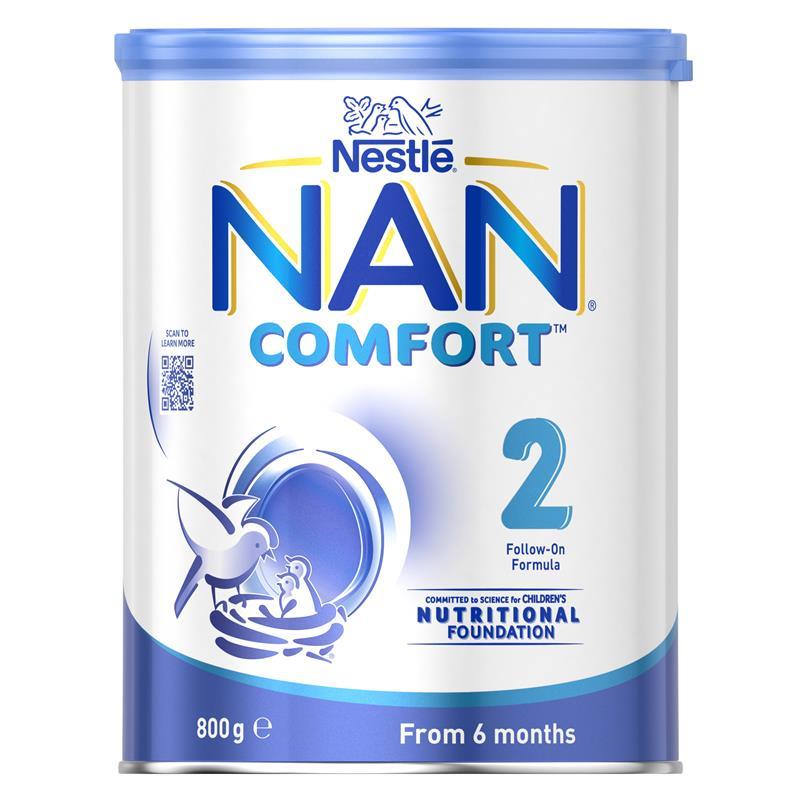 Load image into Gallery viewer, Nestle NAN COMFORT 2 Baby Follow-on Formula Powder, From 6 to 12 Months – 800g
