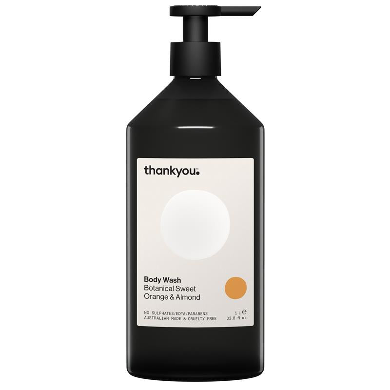 Load image into Gallery viewer, Thankyou Body Wash Botanical Sweet Orange &amp; Almond 1L
