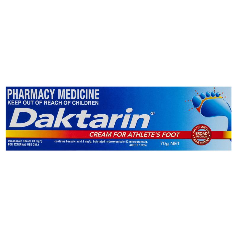 Load image into Gallery viewer, Daktarin Cream for Athlete's Foot 70g
