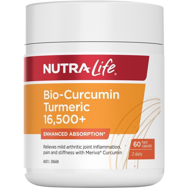 Load image into Gallery viewer, Nutra-Life Bio-Curcumin 16500+ 60 Capsules NEW
