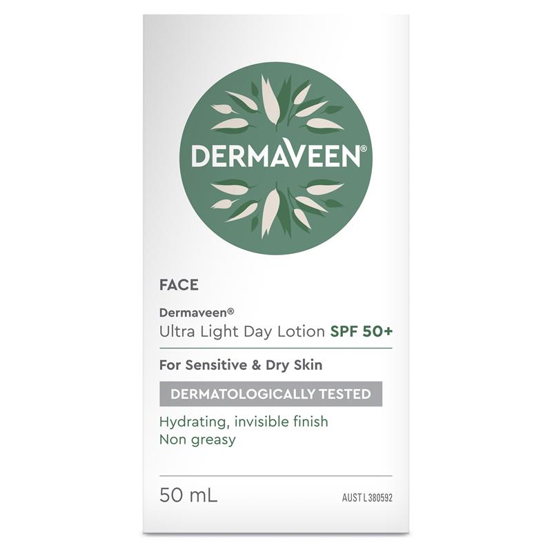 Load image into Gallery viewer, Dermaveen Face Ultralight Day Lotion SPF 50+ 50ml
