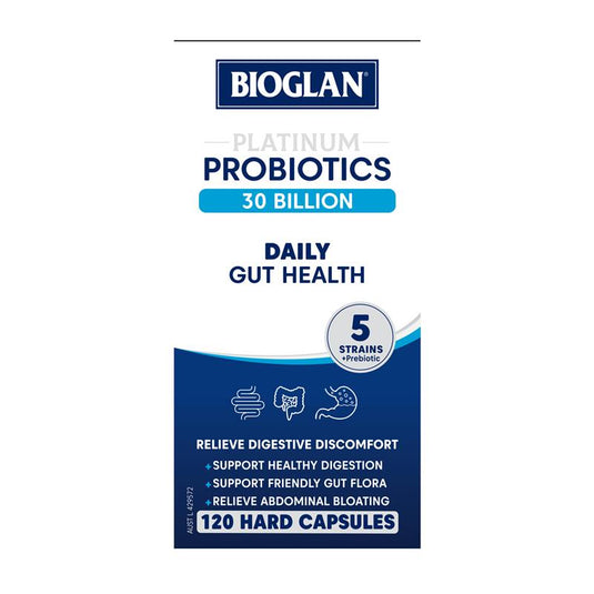 Bioglan Platinum Probiotics Daily 30 Billion 120 Capsules