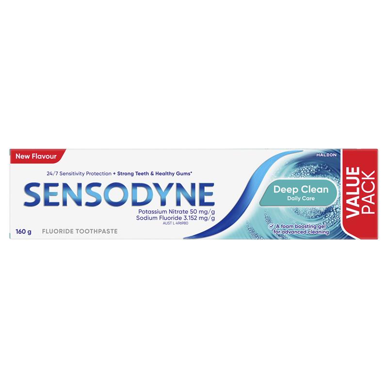 Load image into Gallery viewer, Sensodyne Toothpaste Deep Clean 160g Exclusive Size
