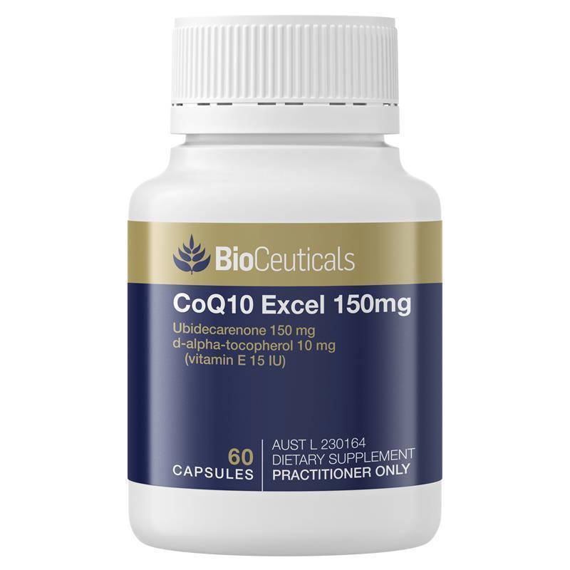 Load image into Gallery viewer, BioCeuticals CoQ10 Excel 150mg 60 Capsules

