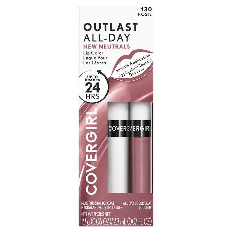 Load image into Gallery viewer, Covergirl Outlast All-Day Lip Colour 130 Rosie 2.3ml
