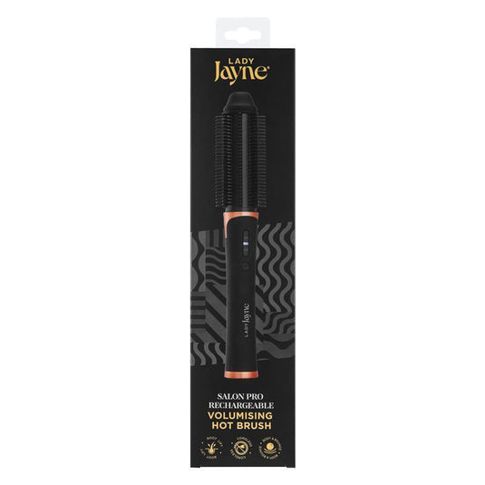 Lady Jayne Salon Pro Rechargable Volumising Hot Brush