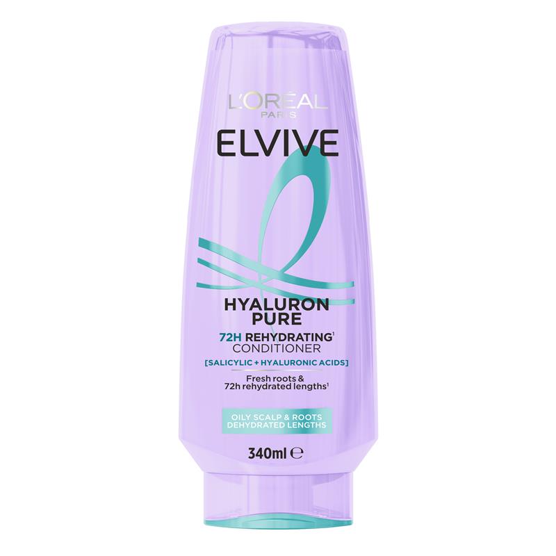 Load image into Gallery viewer, L'Oreal Elvive Hyaluron Pure Conditioner 340ml
