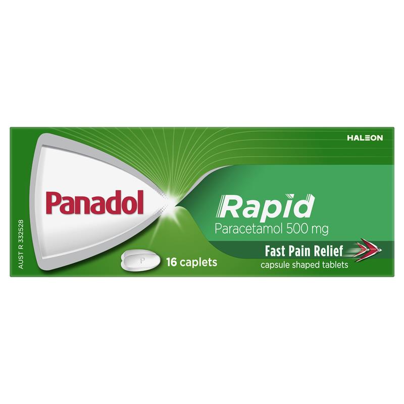 Load image into Gallery viewer, Panadol Rapid Paracetamol Pain Relief 16 Caplets
