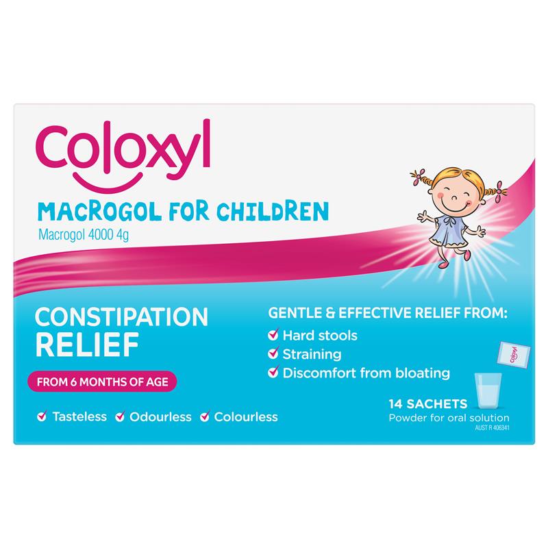 Load image into Gallery viewer, Coloxyl Macrogol For Children 14 Sachets
