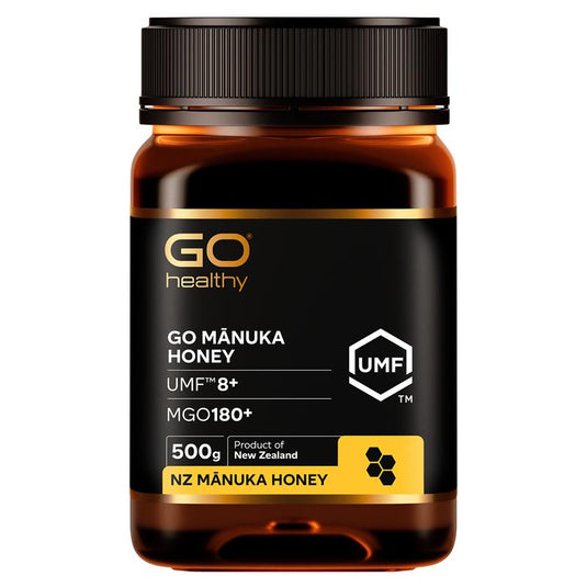 GO Healthy Manuka Honey UMF 8+ (MGO 180+) 500gm (Not For Sale In WA)