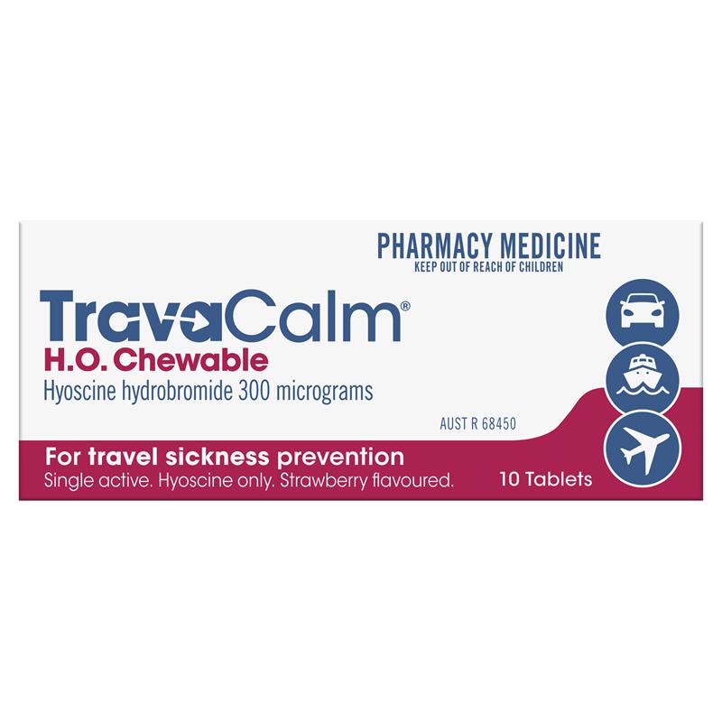 Load image into Gallery viewer, Travacalm Travel Sickness HO 10 Tablets
