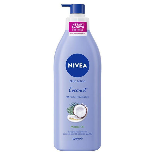 NIVEA Oil In Lotion Body Lotion Coconut & Monoi Oil 400ml