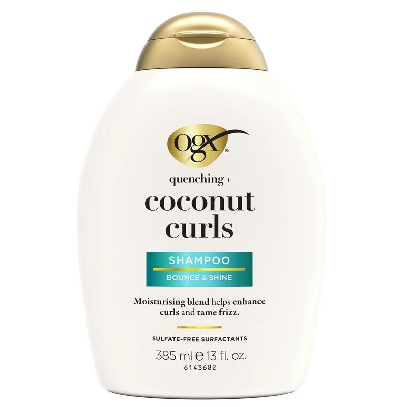 Load image into Gallery viewer, Ogx Quenching + Coconut Curls Shampoo For Curly Hair 385mL
