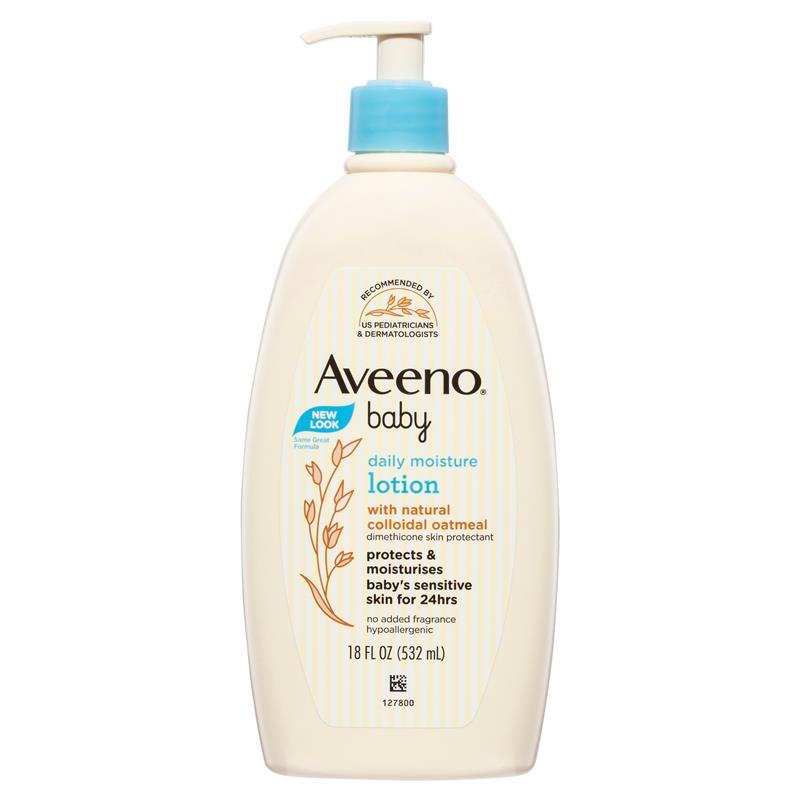 Load image into Gallery viewer, Aveeno Baby Daily Moisturising Fragrance Free Lotion 532mL
