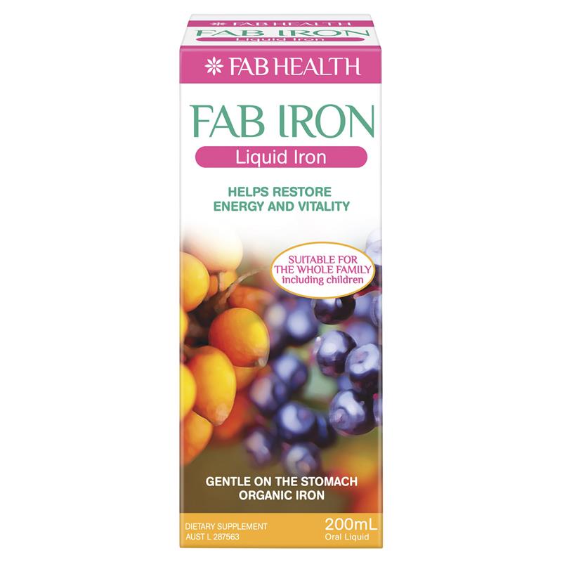 Load image into Gallery viewer, Fab Iron Liquid Iron 200ml
