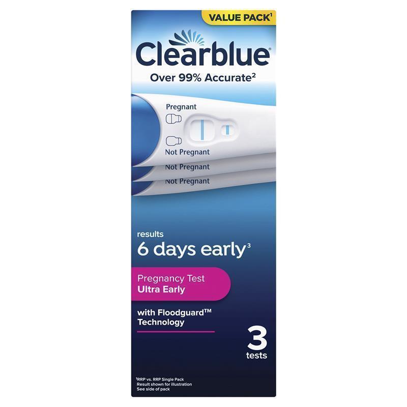Load image into Gallery viewer, Clearblue Pregnancy Test Ultra Early 3 Tests
