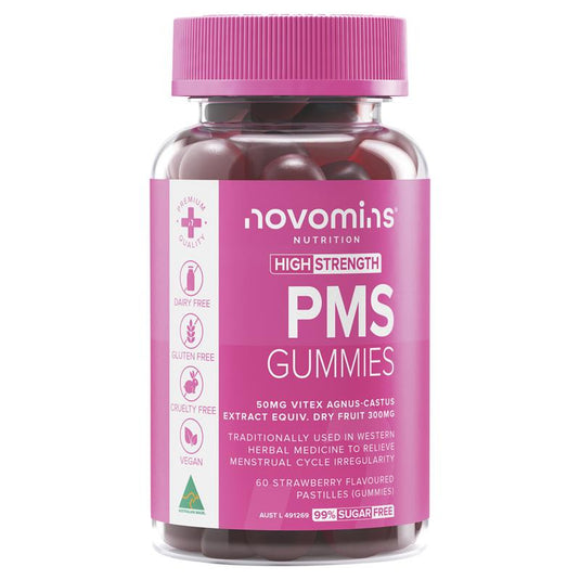 Novomins PMS 60 Gummies NEW