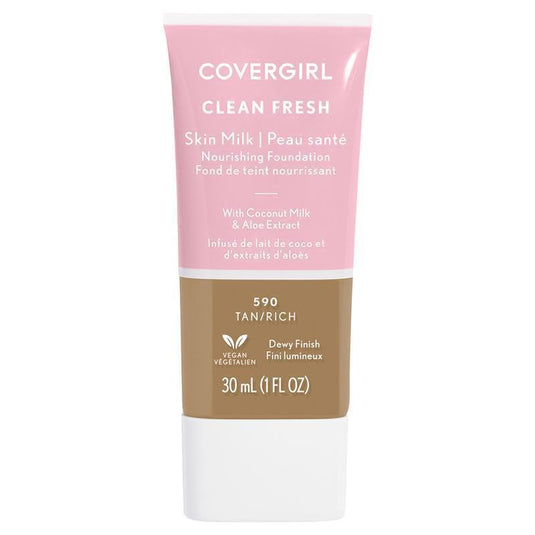 Covergirl Clean Fresh Skin Milk Foundation Tan/Rich 590 30ml