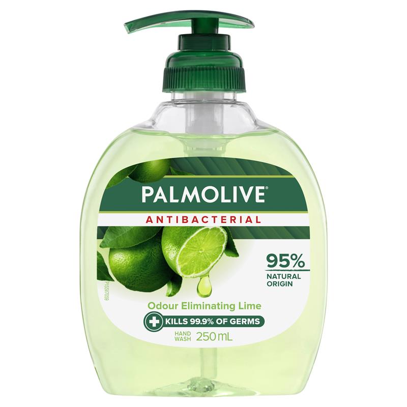 Load image into Gallery viewer, Palmolive Antibacterial Softwash Hand Wash Odour Eliminating Lime 250ml
