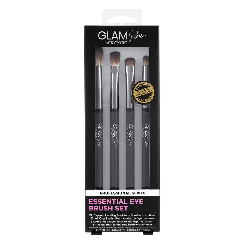 Load image into Gallery viewer, Glam By Manicare Pro Essential Eye Brush Set
