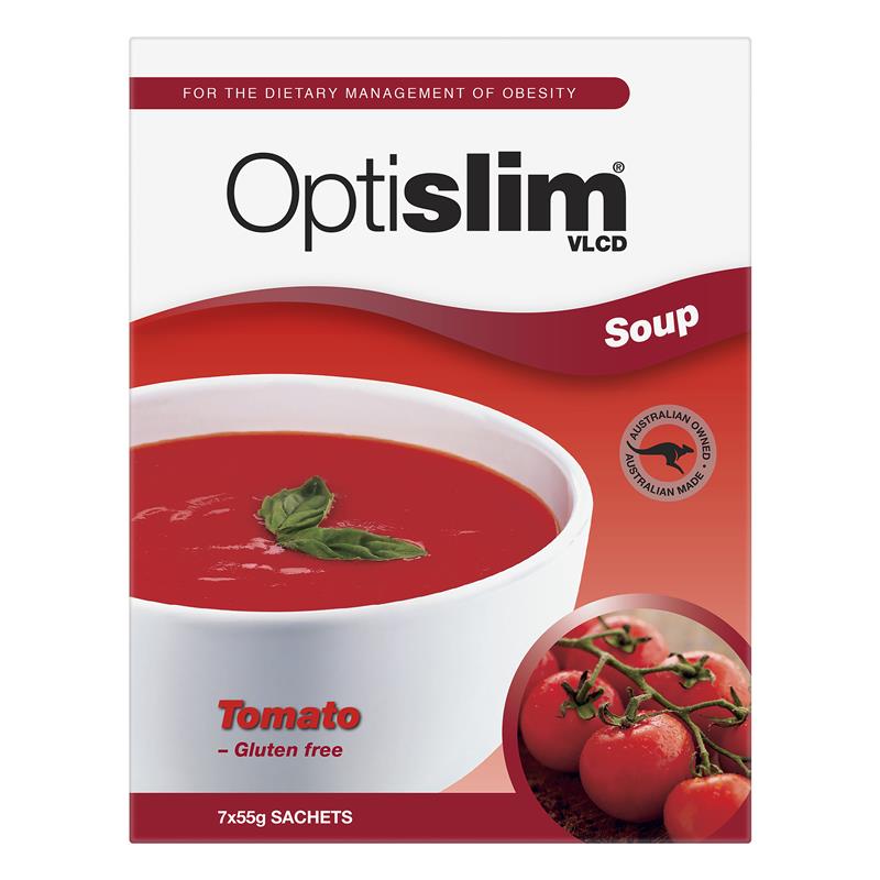 Load image into Gallery viewer, OptiSlim VLCD Soup Tomato 7 x 55g
