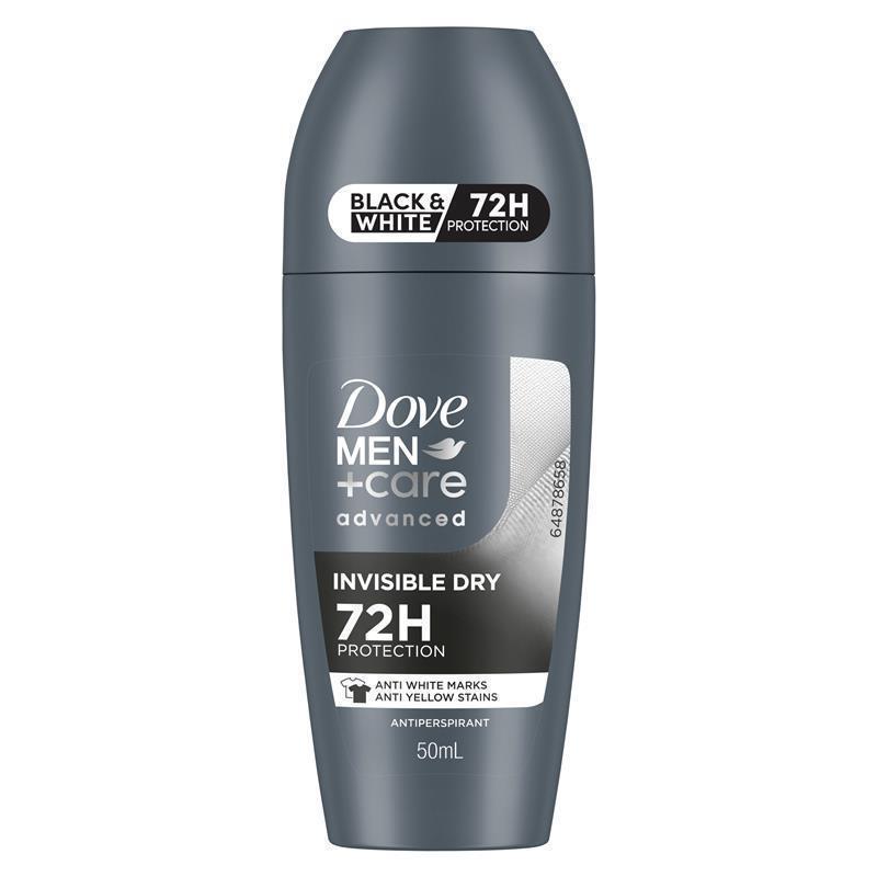Load image into Gallery viewer, Dove Men+ Care Antiperspirant Deodorant 72h Roll On Invisible Dry 50ml
