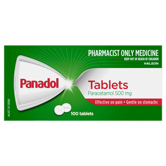 Panadol Paracetamol Pain Relief 100 Tablets