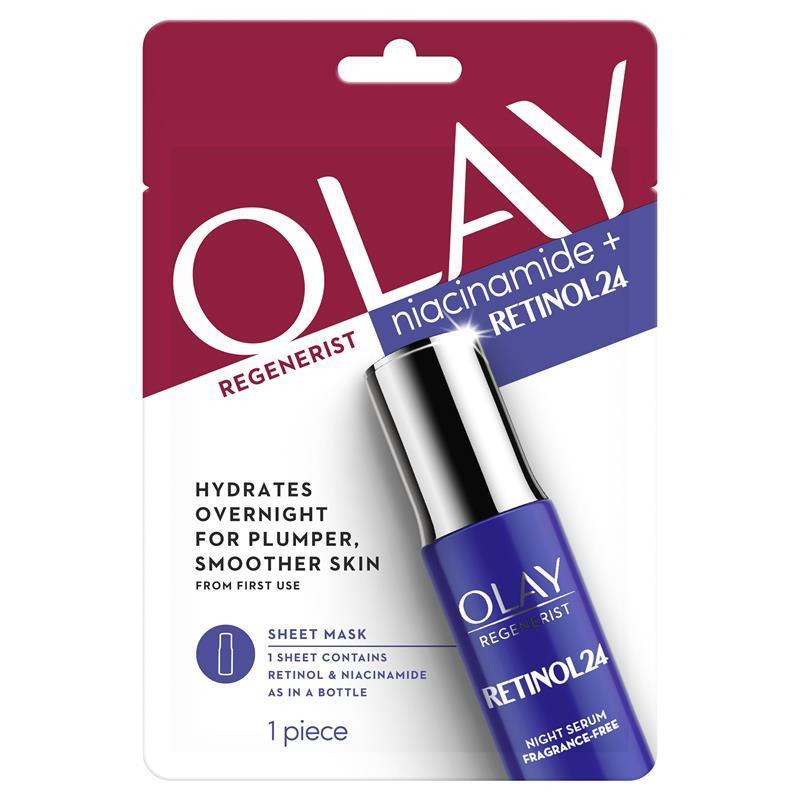 Load image into Gallery viewer, Olay Regenerist Niacinamide + Retinol24 Sheet Mask
