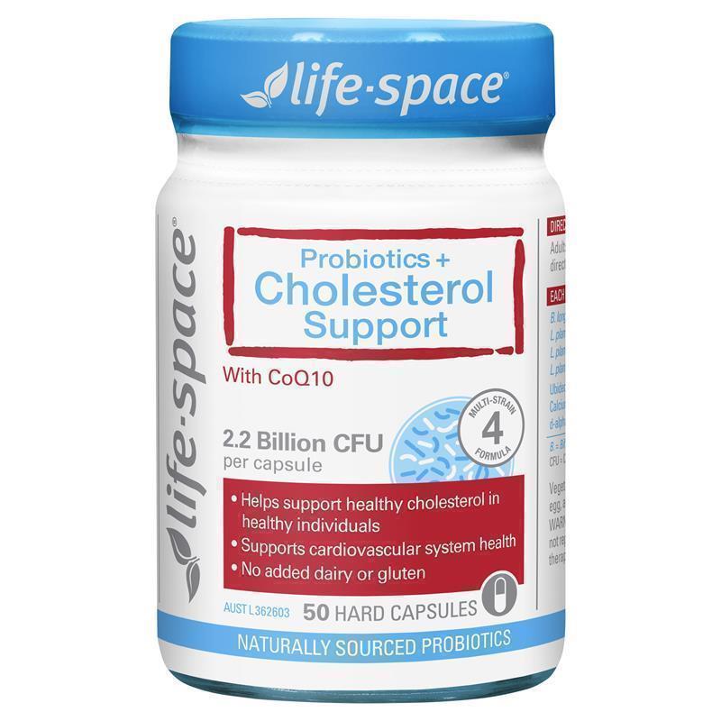 Load image into Gallery viewer, Life-Space Probiotic + Cholesterol Support 50 Capsules
