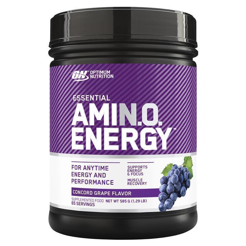Load image into Gallery viewer, Optimum Nutrition Amino Energy Concord Grape 65 Serve 585g
