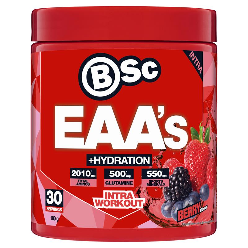 Load image into Gallery viewer, BSc EAAs + Hydration Berry 180g
