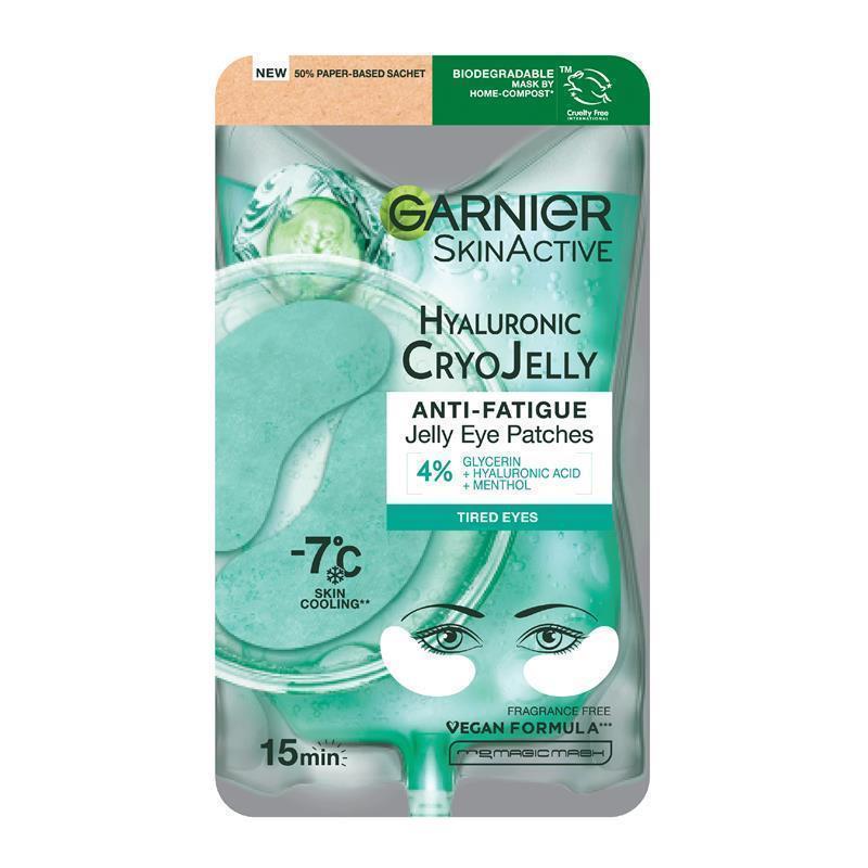 Load image into Gallery viewer, Garnier Skin Active Hyaluronic Cryo Jelly Cooling Eye Mask 5g
