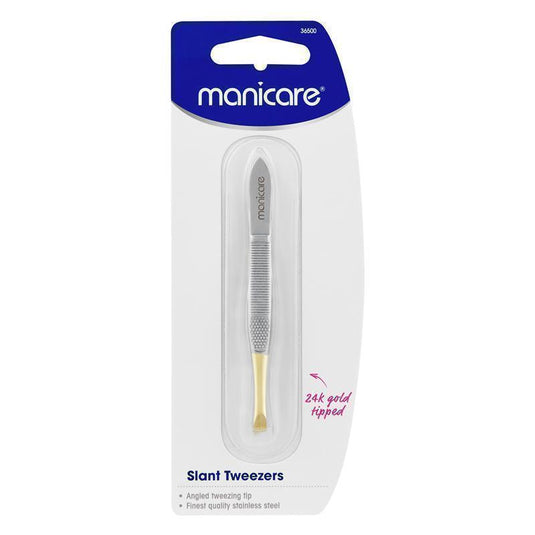 Manicare 24k Gold Slant Tweezers