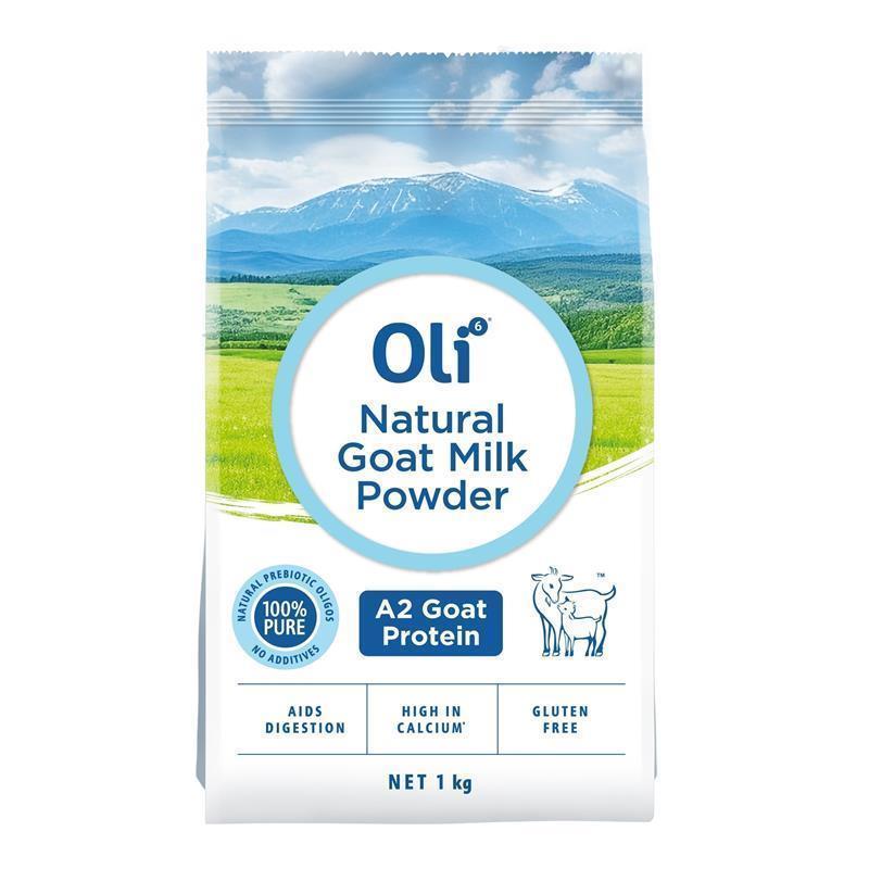 Load image into Gallery viewer, Oli6 Natural Goat A2 Milk Powder 1kg
