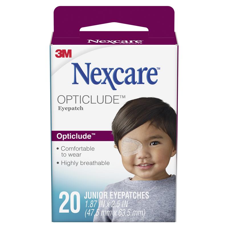 Load image into Gallery viewer, Nexcare Opticlude Orthoptic Eye Patch Junior 62mm x 46mm
