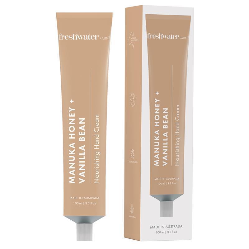 Load image into Gallery viewer, Freshwater Farm Manuka Honey &amp; Vanilla Bean Hand Cream 100ml
