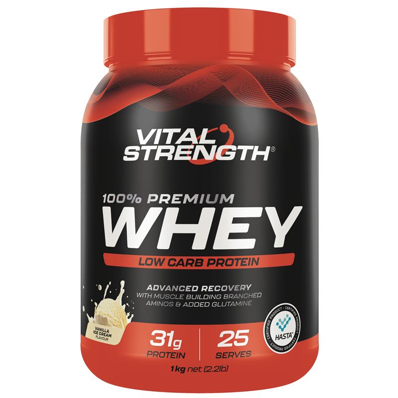 Load image into Gallery viewer, Vital Strength Launch Whey Protein Vanilla 1kg
